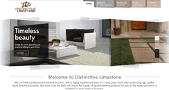 Desktop Screenshot of distinctivelimestone.com.au