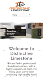 Mobile Screenshot of distinctivelimestone.com.au
